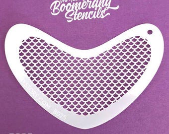 Boomerang Face Paint Stencil by Art Factory | Small Scale - B025