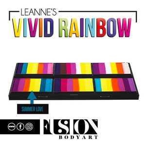 Leanne's Vivid Rainbow - Petal Palette