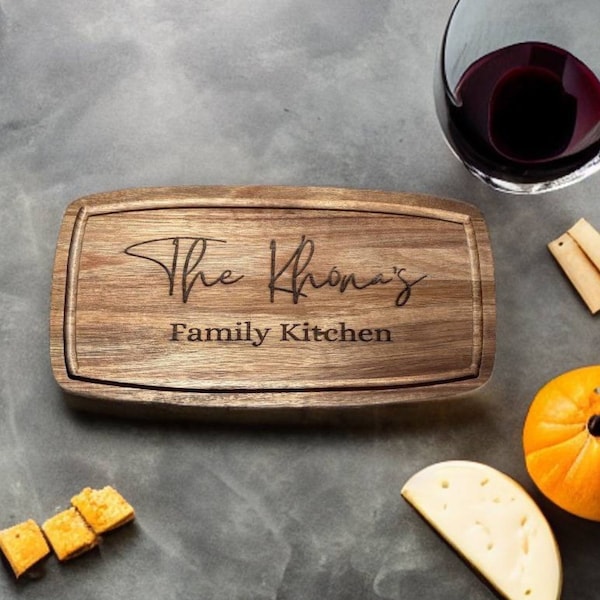 Personalised Custom Rustic Wooden Chopping Cutting Cheeseboard | Anniversary | Gifts | Unique Wedding Gift | Birthday| Valentines Day gift