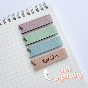 Personalized Magnetic Bookmark with free Name Engrave