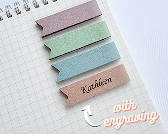 Personalized Magnetic Bookmark with free Name Engrave
