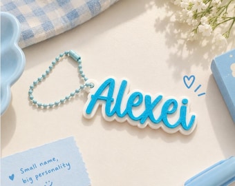 Personalized 3D Printed Name Keychain