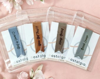 Personalized Magnetic Bookmark, Free Name Engrave