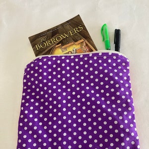 Zipper Pouch, Large