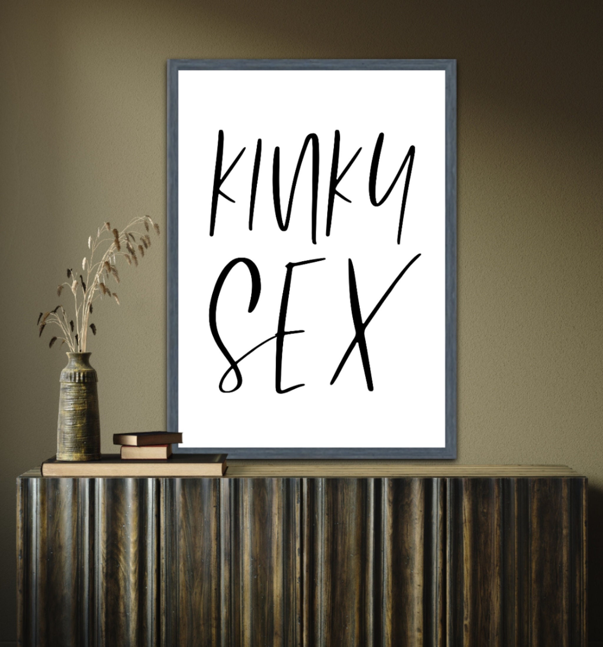 Kinky Checkered Bedroom Sex