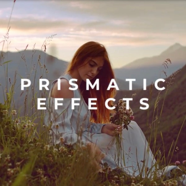 Prismatic Effects DaVinci Resolve Macro Template Preset Bokeh Lens Flares Light Rays Light Leaks Double Exposure Effect Camera Overlay Dream