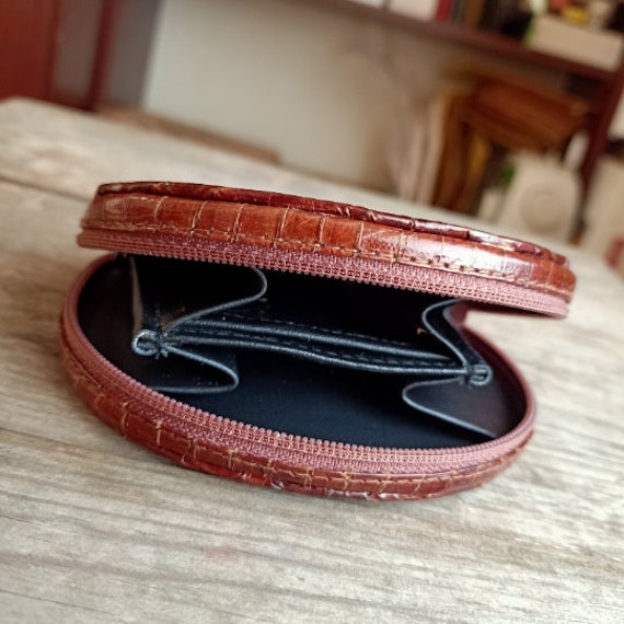 Vintage Italy purse. Snake leather wallet. Mens s… - image 3