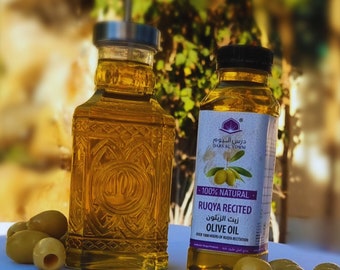 Ruqya recitó aceite de oliva, 330 ml.