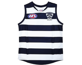Geelong Cats AFL Home Footy Guernsey Football Jumper Youth Kids Men Sizes The Cats Jersey