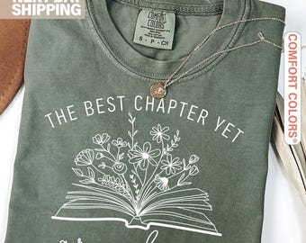 Comfort Colors® Grandma Shirt, The Best Chapter Yet 2026 Tee, New Grandma Shirt, Shirt Gift for Grandma
