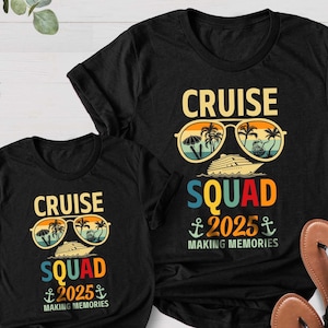 Cruise Squad Shirts, Family Cruise Tee, Family Trip 2025, Family Cruise Tee, Friends Cruise Shirt, Family Matching Shirt, Cruise Squad Shirt
