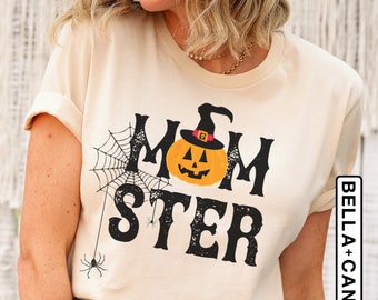 Momster Shirt, Halloween Mom Shirt, Women Halloween Shirt, Halloween Gifts, Fall Shirt, Funny Halloween Shirt, Pumpkin Shirt, Funny Gift Mom