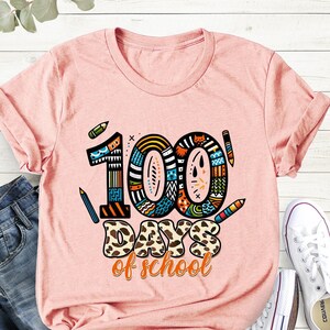 100 Days of School Shirt, 100 Day Shirt, 100th Day Of School Celebration, Student Shirt, Back to School Shirt, Gift For Teacher, Kids Shirts