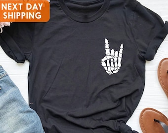 Skeleton Peace Sign Shirt, Skeleton Hand Shirt, Skeleton Hand, Skeleton Hand Tee, Peace Sign Shirt, Funny Shirt, Fall Shirt, Skeleton Shirts