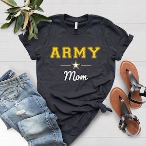 Army Mom Shirt, Army Boot Camp Graduation Shirt, Army Family Day Shirt, Christmas Gift For Mom, Mothers Day Gift, Army Family Shirt image 1