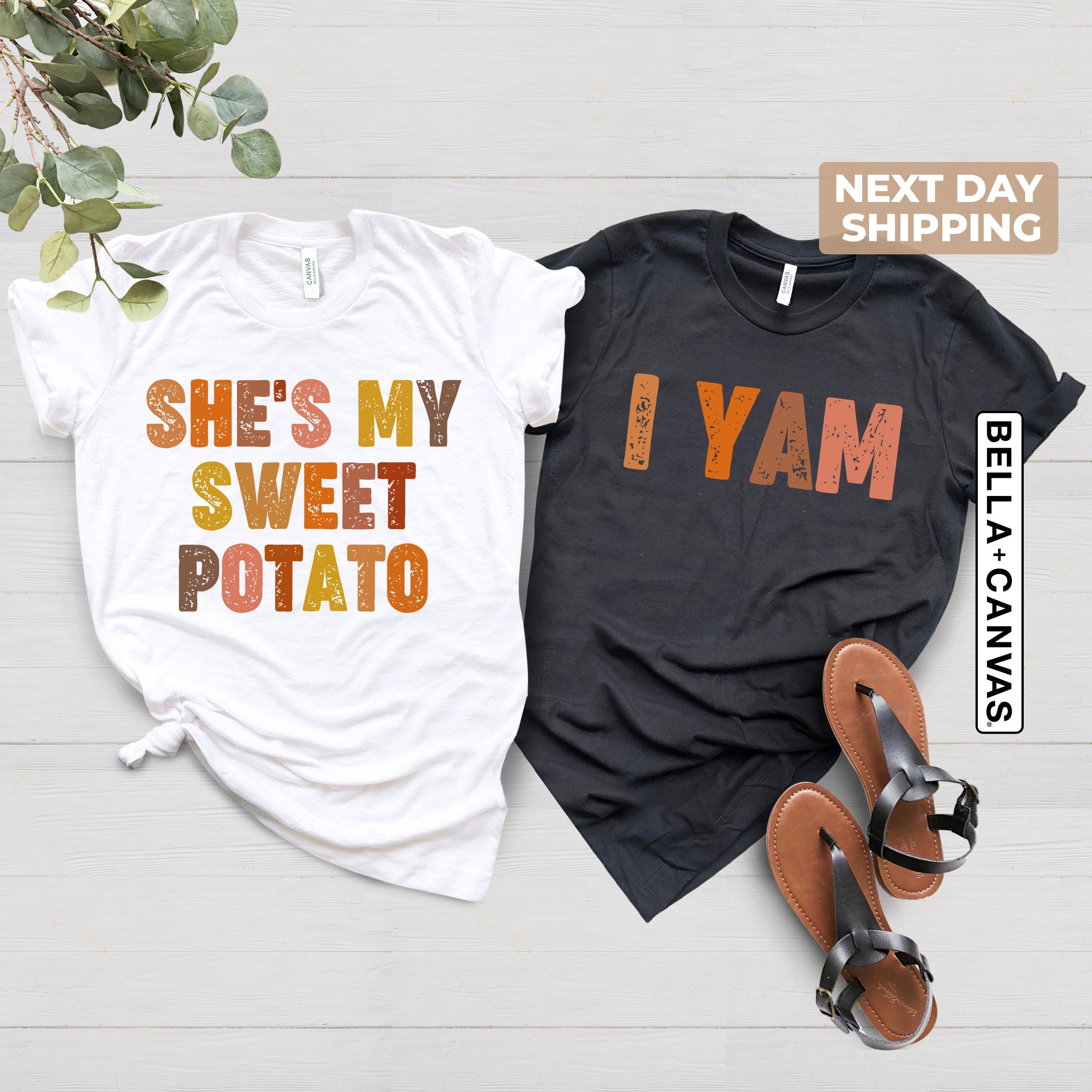 She's My Sweet Potato I Yam Shirt, Couples Thanksgiving Shirt, Thanksgiving Tee, Thanksgiving Friend Shirts, Thanksgiving Dad Daughter Shirt
