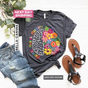 Mental Health Matters, Mental Health Shirt, Women Mental Health, Anxiety Shirt, Mental Health Awareness Shirt, Inspirational Shirts Women