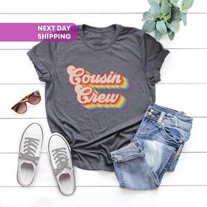 Cousin Crew Shirts, Matching Family Shirts, New Cousin Gifts, Family Cousin Gifts, Cousin T-Shirt, Cousin Tshirts, Funny Shirts For Family