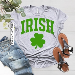 Irish Shirt, St. Patrick&#39;s Day Shirt, St. Patrick&#39;s Day T-Shirt for Women, St Patrick&#39;s Shirt for Men, Luck of the Irish Tee, Shamrock Shirt