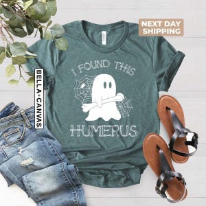 I Found This Humerus Shirt Gift For Nurse, Nicu Nurse Shirt, Nursing School Shirt, Halloween Nurse Shirt, Spooky Nurse Appreciation Gift Tee