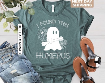 I Found This Humerus Shirt Gift For Nurse, Nicu Nurse Shirt, Nursing School Shirt, Halloween Nurse Shirt, Spooky Nurse Appreciation Gift Tee