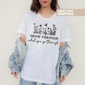 Motivational Shirt, Inspirational Shirt, Self Growth Shirt, Gift Shirt For Mom, Plant Mama T-Shirt, Women Power Shirt, Motivation Saying Tee