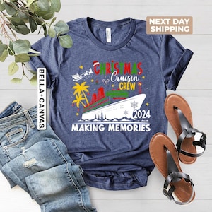 Custom Christmas Cruise 2025 Shirt, Personalized Christmas Cruise Tee Shirt, Family Christmas Cruise Shirt, Christmas Family Vacation Shirt