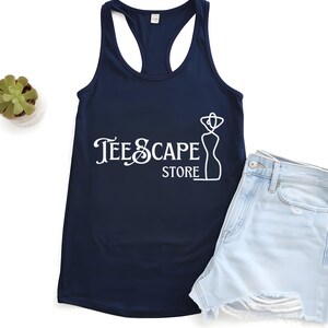 Custom Text Tank, Custom Workout Tank Top, Personalized Tank, Custom Birthday Tank, Custom Vacation Tank, Custom Fitness Tank