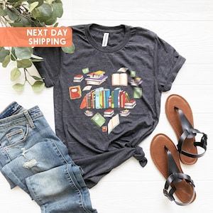 Book Lover Shirt, Book Lover T-shirt, Gift For Librarian, Library Shirt, Book Reader Shirt, Reading Tee, Book Nerd Shirt,Gift For Book Lover