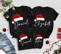 Matching Family Christmas Shirts, Family Christmas Shirt, Matching Xmas Tees, Custom Christmas Tee, Personalized Name Christmas Family Shirt