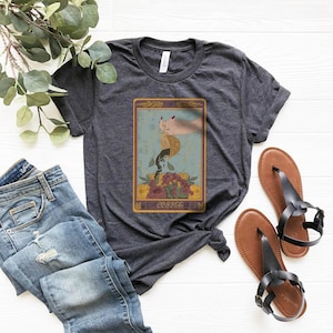 The Coffee Tarot Card Shirt, Spill The Witchy Tarot Card Tee ,Tarot Card Shirt, Tarot Coffee Shirt, Coffee Tarot Card Mystical Tarot