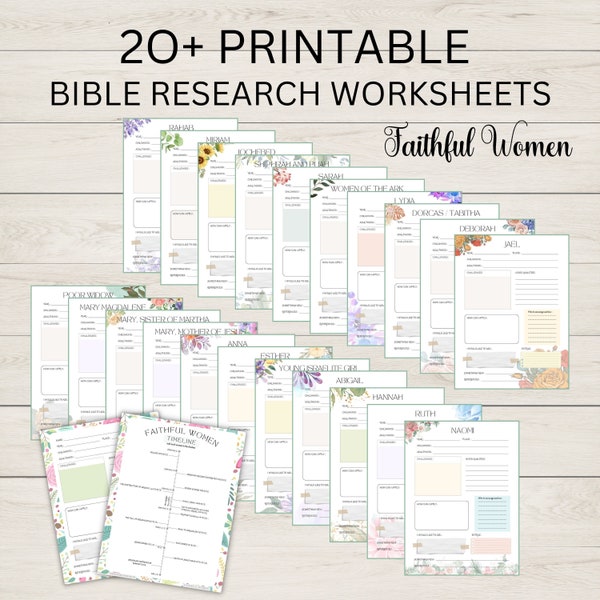 Bible Study Women Printable Etsy
