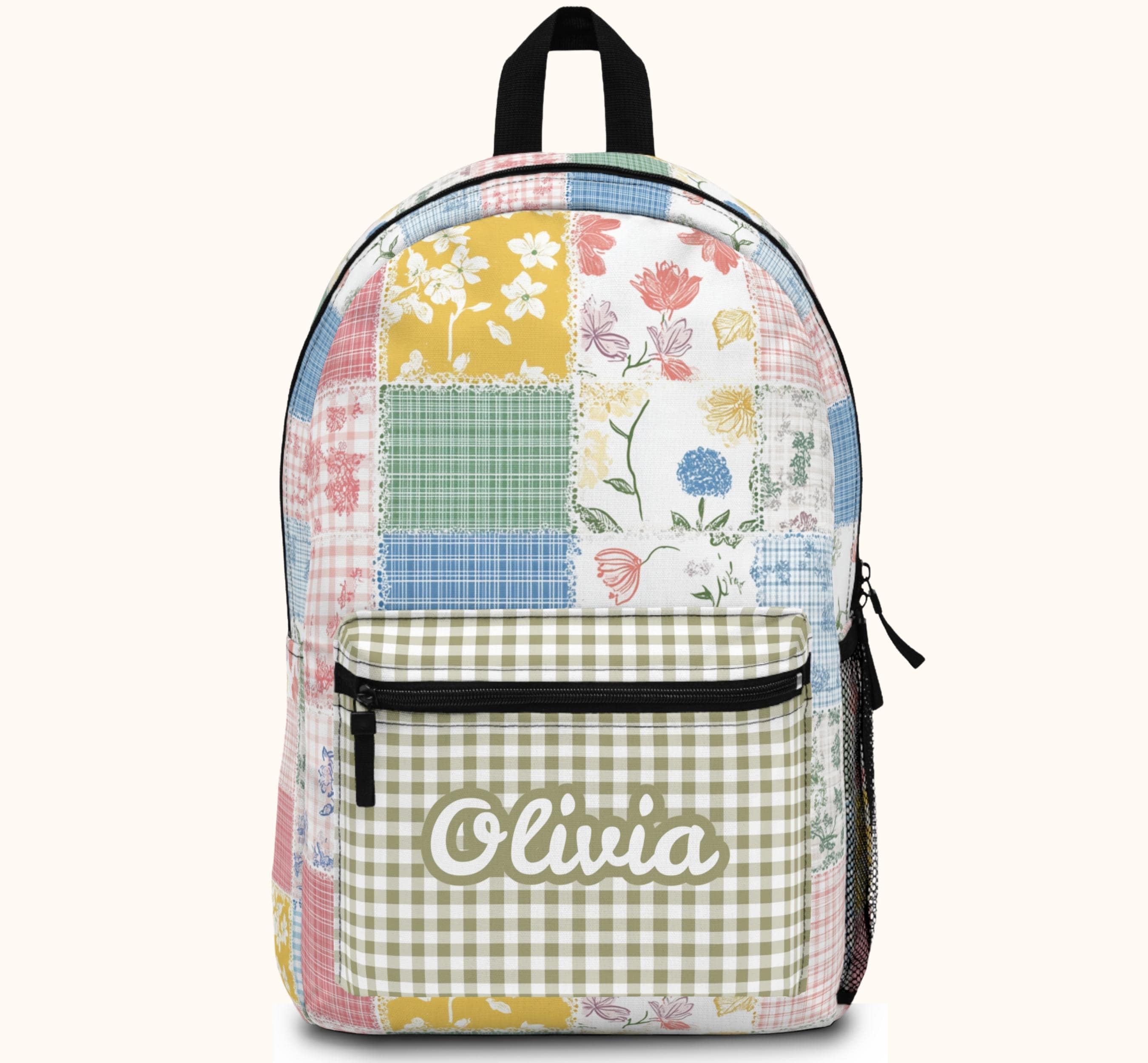 Patchwork Backpack - Etsy