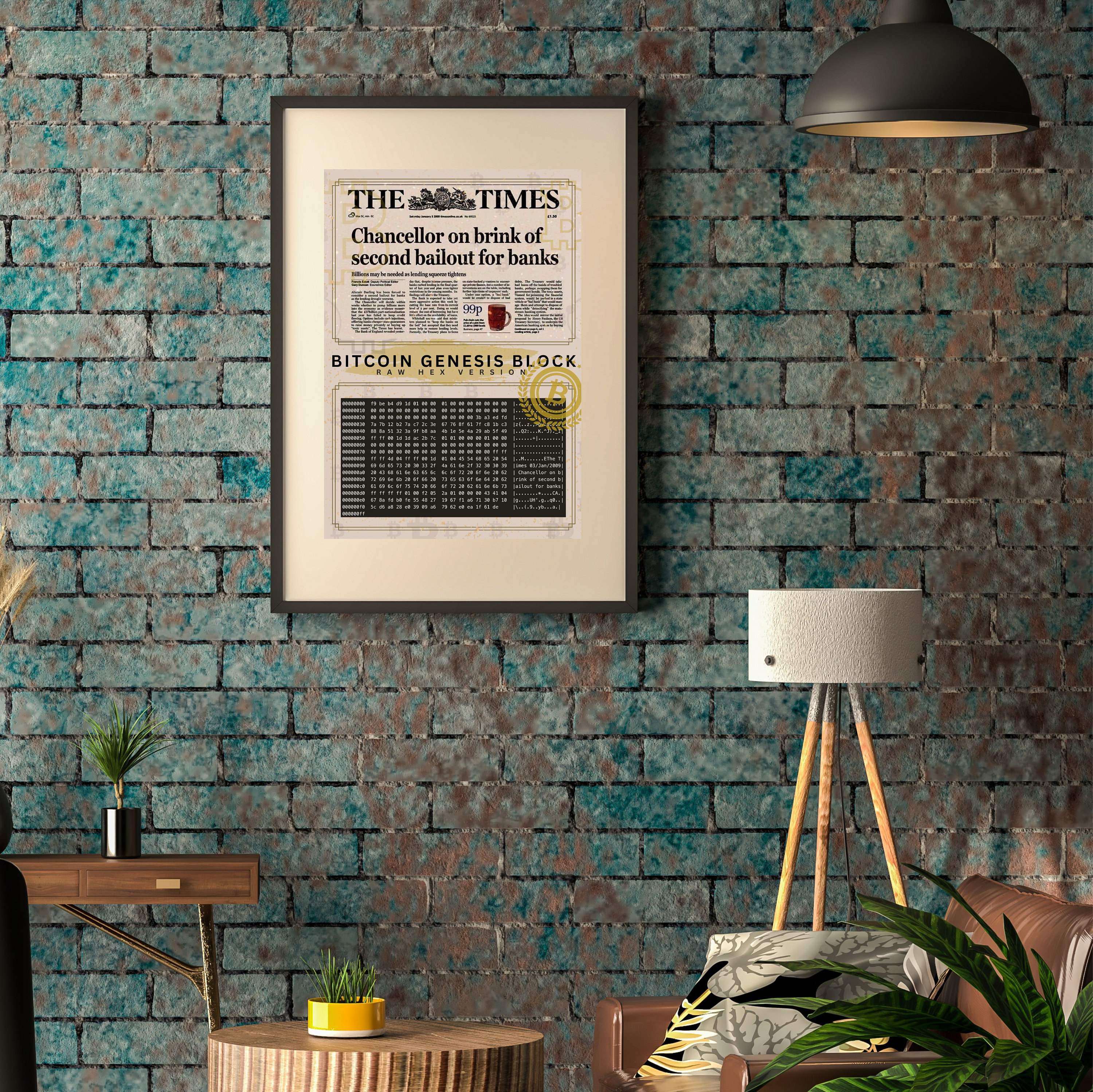 Bitcoin Genesis Block Wall Art, Bitcoin White Paper, Bitcoin Digital Print  Wall Art, Digital Print Art, Bitcoin Poster, Bitcoin Print - Etsy