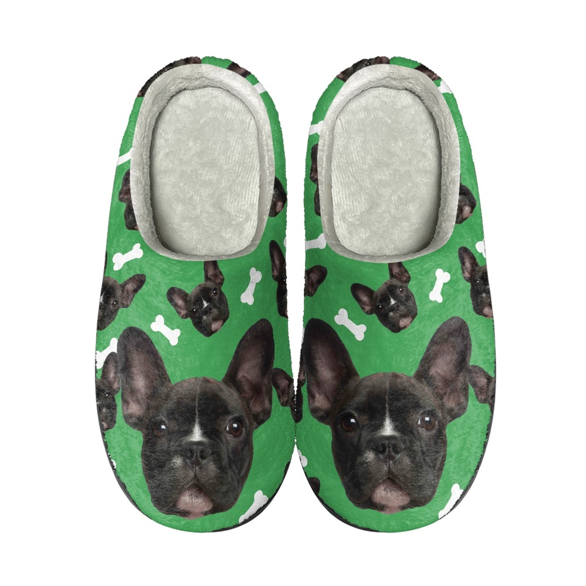COMFIES BRAND Ladies FRENCH BULLDOG Non-Skid SLIPPERS | Novelty Socks And  Slippers
