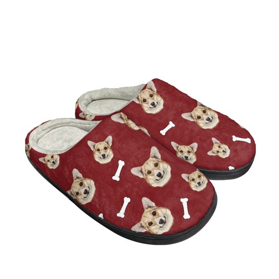 corgi dog slippers
