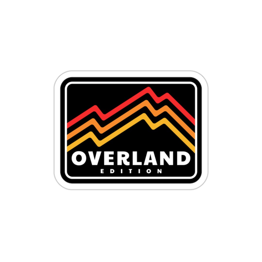 Overland Wanderlust Unique Diecut Stickers for Adventurous Etsy