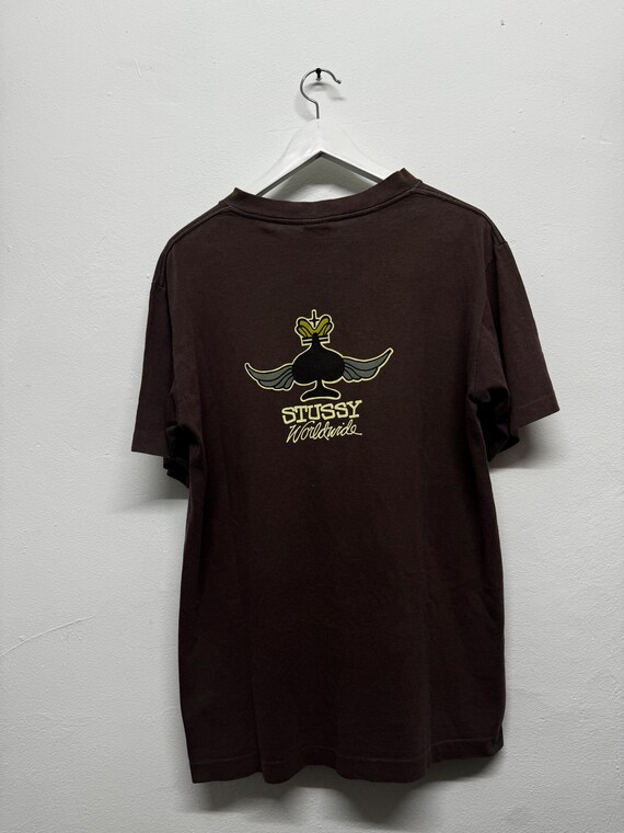 Vintage 80s Stussy Worldwide Spade Single Stitch - Etsy