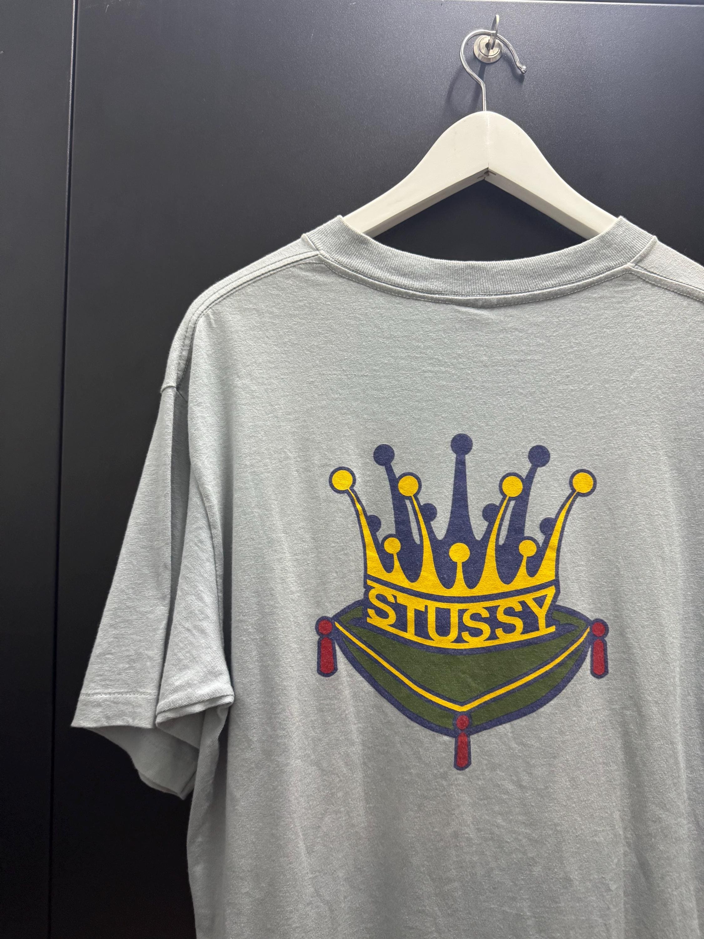 Vintage 90s Stussy Crown Rare Logo White Tag Single Stitch - Etsy