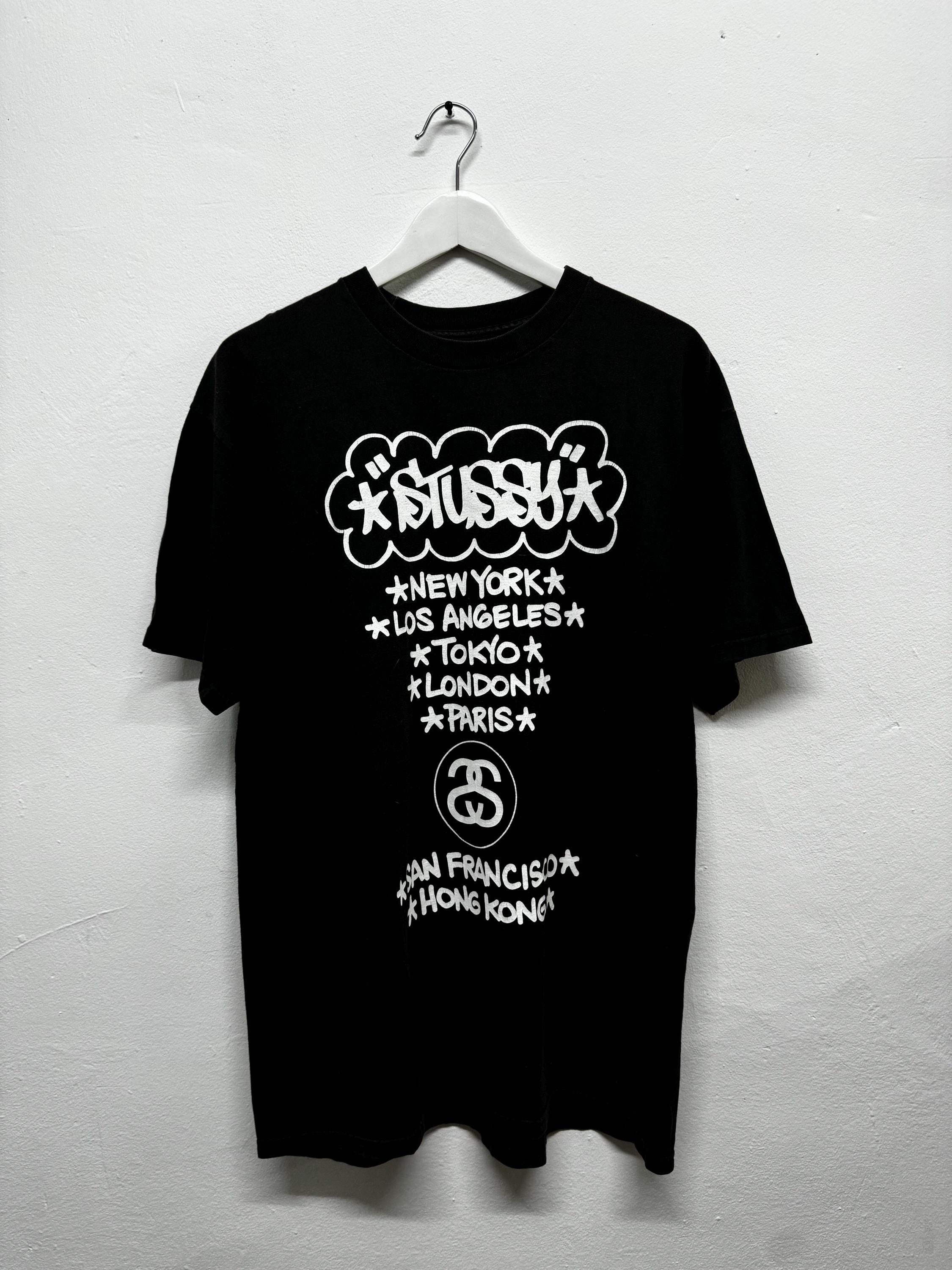 Vintage Y2k Stussy X Haze Tour - Etsy