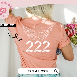Angel Numbers SVG | Alignment, Angel Aesthetic, Spiritual, Trendy, Lucky, Halo & Wings | Silhouette Cameo, Cricut DIY | Commercial License