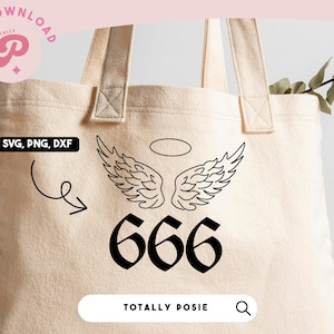 Angel Numbers SVG | Reflection, Angel Aesthetic, Spiritual, Trendy, Lucky, Halo & Wings | Silhouette Cameo, Cricut DIY | Commercial License