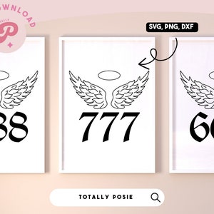 Angel Numbers SVG | Reflection, Angel Aesthetic, Spiritual, Trendy ...