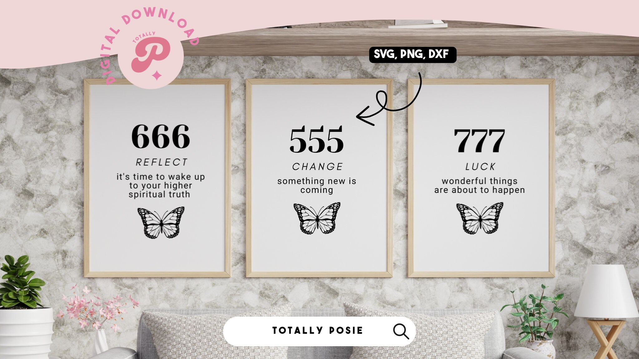 Angel Numbers SVG Reflection Angel Aesthetic Spiritual - Etsy