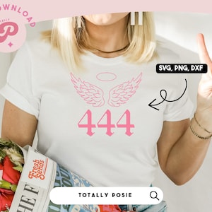 Angel Numbers SVG | Protection, Angel Aesthetic, Spiritual, Trendy, Lucky, Halo & Wings | Silhouette Cameo, Cricut DIY | Commercial License