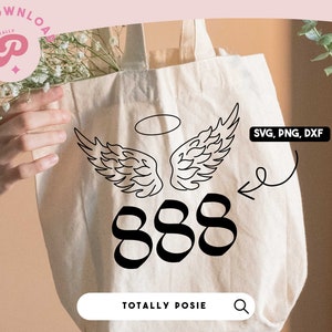 Angel Numbers SVG | Balance, Angel Aesthetic, Spiritual, Trendy, Lucky Number, Wings | Silhouette Cameo, Cricut DIY | Commercial License
