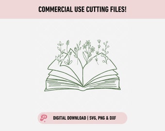 Bücherwurm SVG | Lesen, Gebucht, Spicy Bücher, Schmuddeliger Leser, Bücherwurm, Buchliebhaber, Wurm | Silhouette Cameo, Cricut DIY | Kommerzielle Lizenz