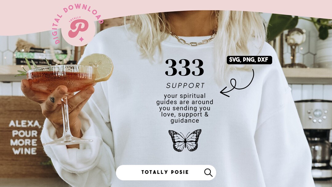 Angel Numbers SVG | Support, Angel Aesthetic, Spiritual, Trendy, Lucky ...