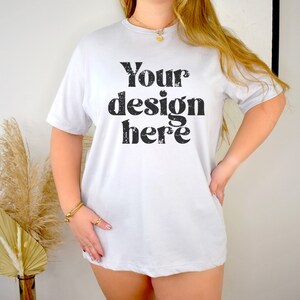 3001 Mockup, T-Shirt Mockup, BC3001 Mockup, Model Mockup, 3001 Mockups, Bella Canvas 3001 Mockups, 3001 Bella Canvas Silver Shirt Mockup