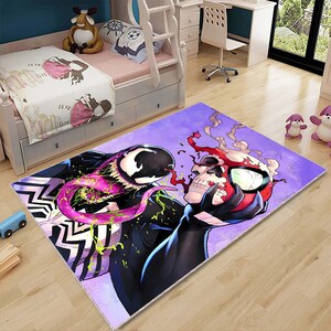 Amazing Spiderman Rug, Spiderman Rug, Comics Cartoon Cover Rug, Kids Room Rug, Home Decor, Gift For Boys Girl, Cool Area Rug